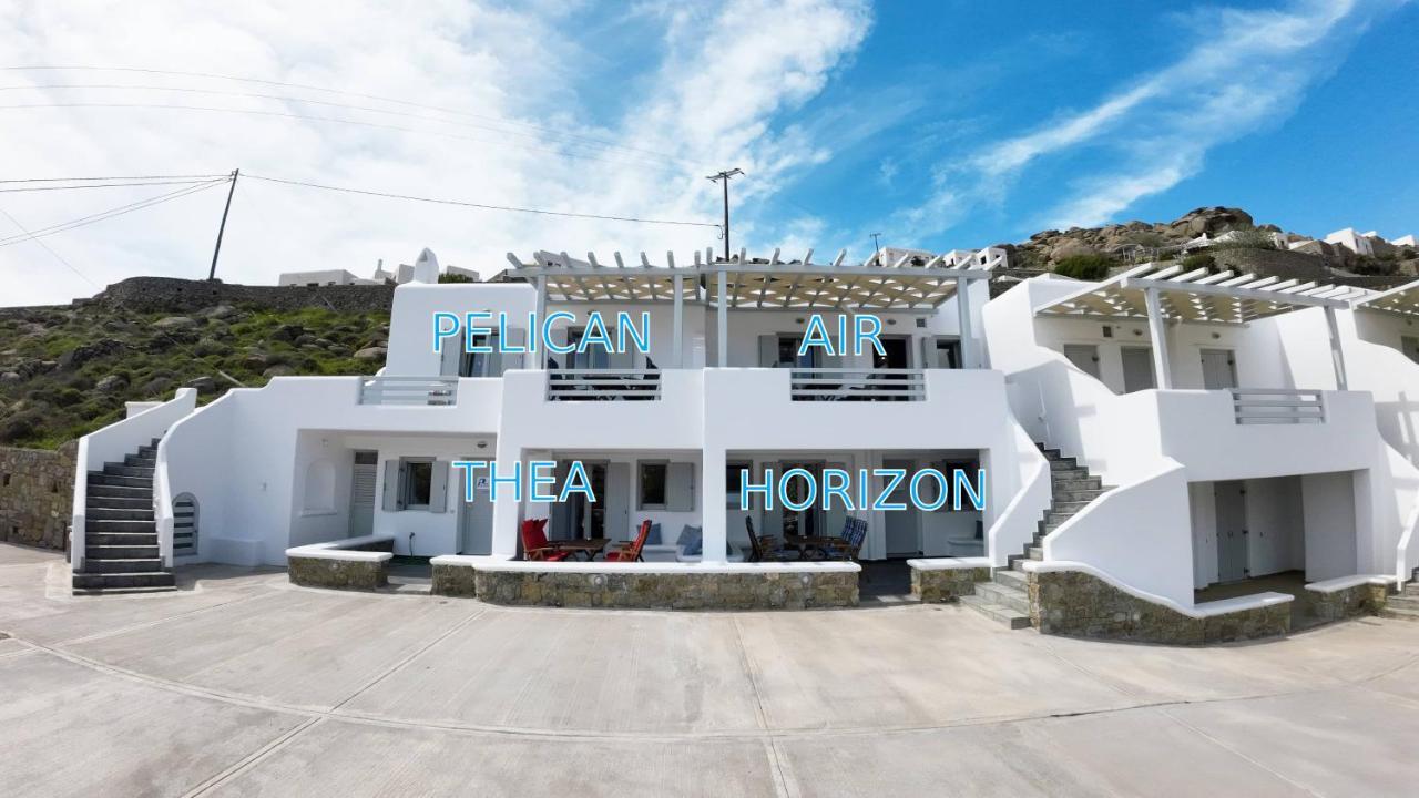 1Path Thea Mykonos Super Paradise Beach House Mykonos Town ภายนอก รูปภาพ